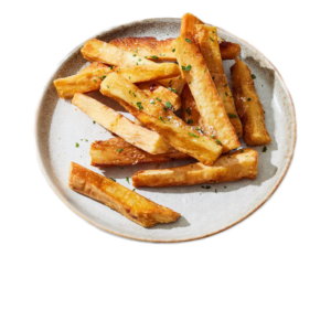Fried, Boiled Cassava